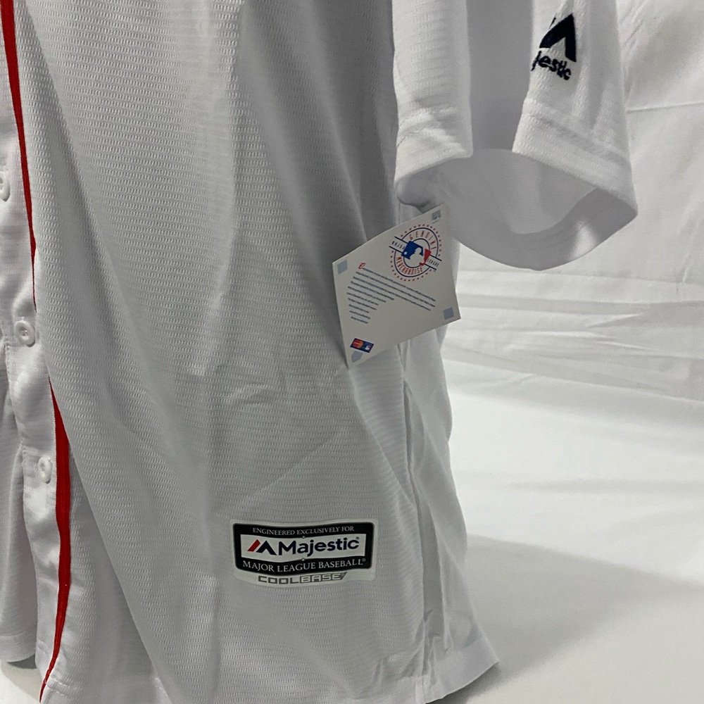 Red Sox #50 Mookie Betts Majestic Player Jersey - Picture 9 of 9